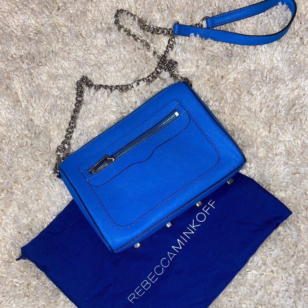 REBECCA MINKOFF AVERY LEATHER CROSSBODY BAG!